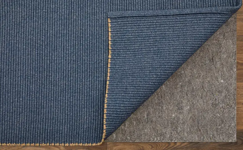 Blue Hand Woven Area Rug Photo 8