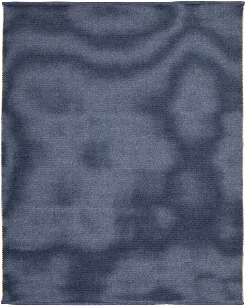 Blue Hand Woven Area Rug Photo 5