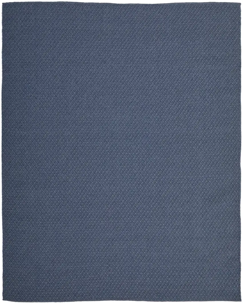 Blue Hand Woven Area Rug Photo 2