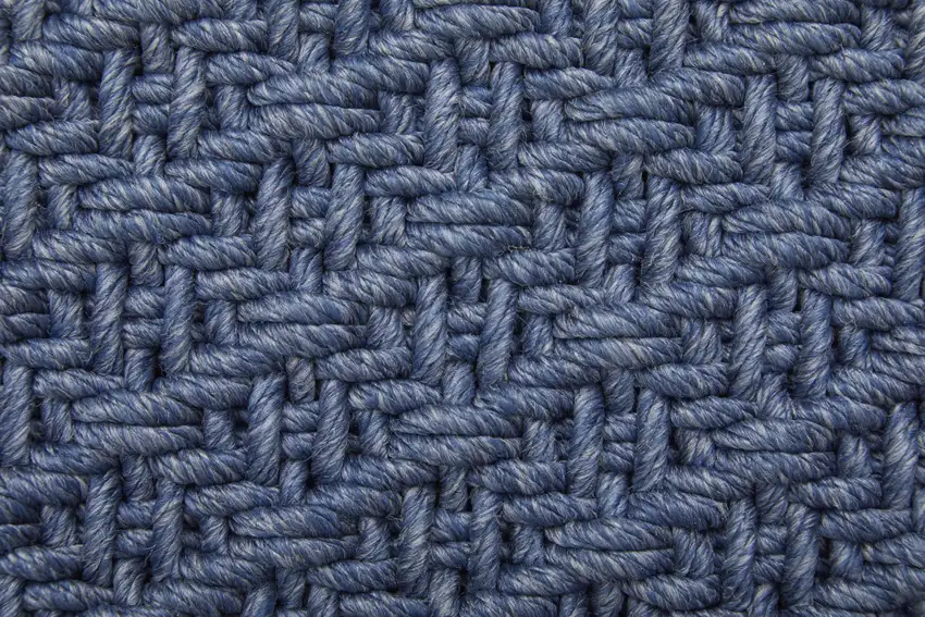 Blue Hand Woven Area Rug Photo 7