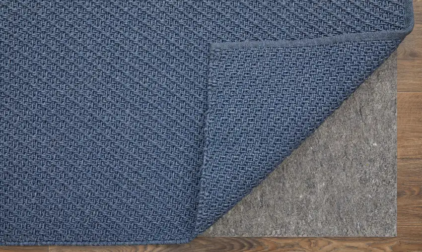 Blue Hand Woven Area Rug Photo 6