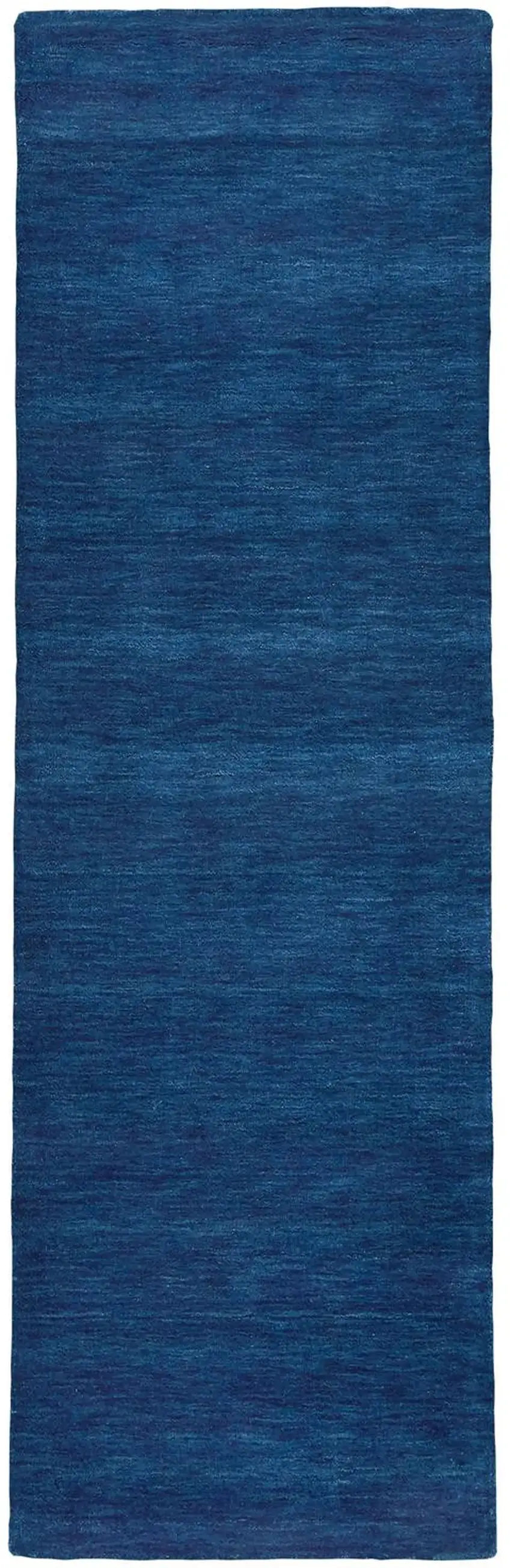 Blue Hand Woven Runner Rug Photo 2