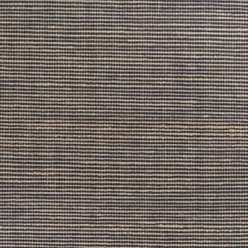 Blue And Beige Abstract Hand Woven Area Rug Photo 6