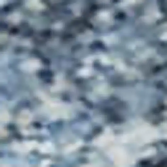 Blue Ivory And Gray Striped Washable Area Rug With UV Protection Photo 3