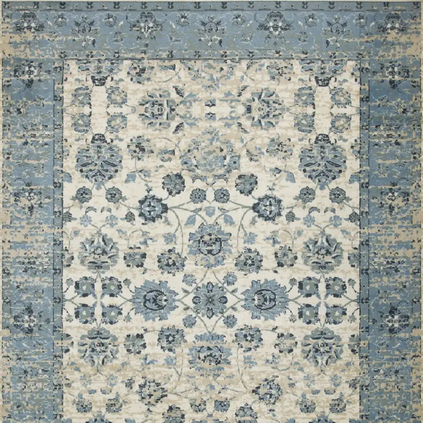 Ivory Oriental Area Rug Photo 5