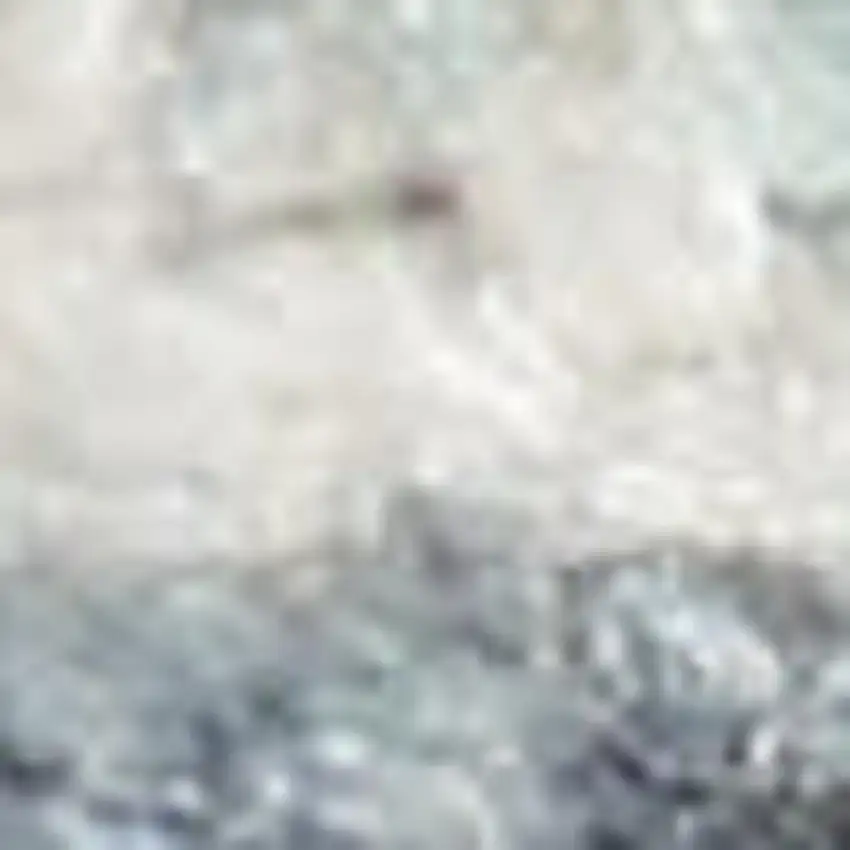 Blue Light Blue and Orange Geometric Flatweave Area Rug Photo 5