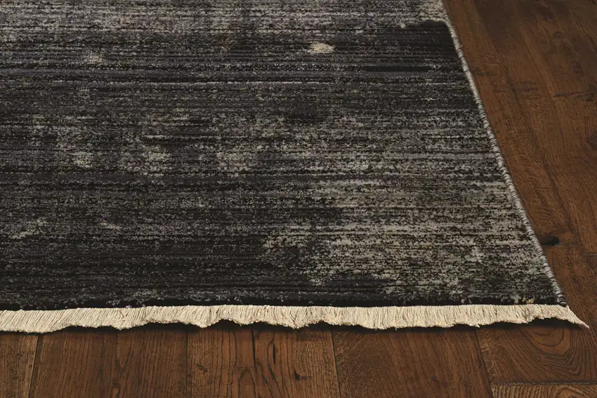 Blue Machine Woven Vintage Traditional Indoor Runner Rug Photo 1