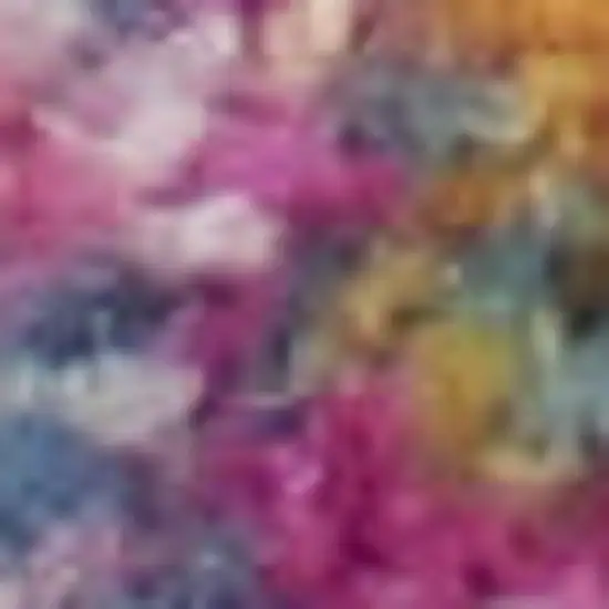 Blue Moroccan Power Loom Distressed Area Rug Photo 1