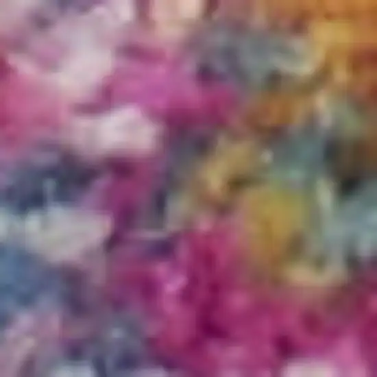 Blue Moroccan Power Loom Distressed Area Rug Photo 1