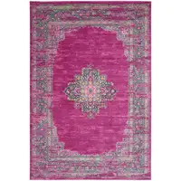 Photo of Blue Moroccan Power Loom Distressed Area Rug