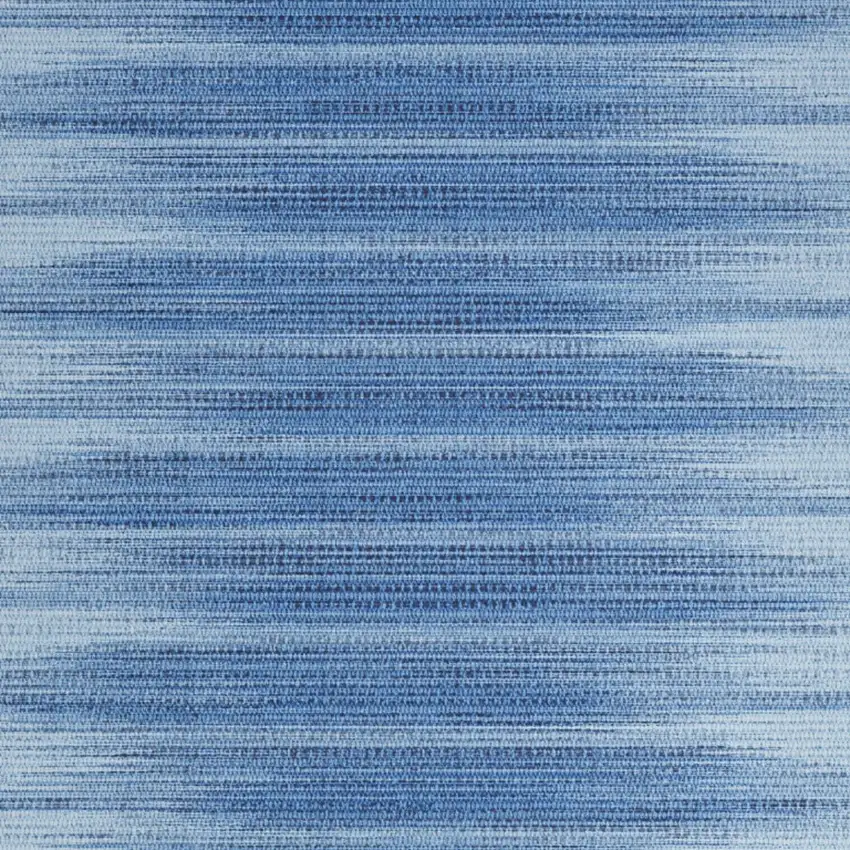 Blue Ombre Distressed Non Skid Area Rug Photo 4