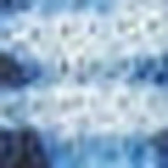 Blue Ombre Distressed Non Skid Area Rug Photo 1