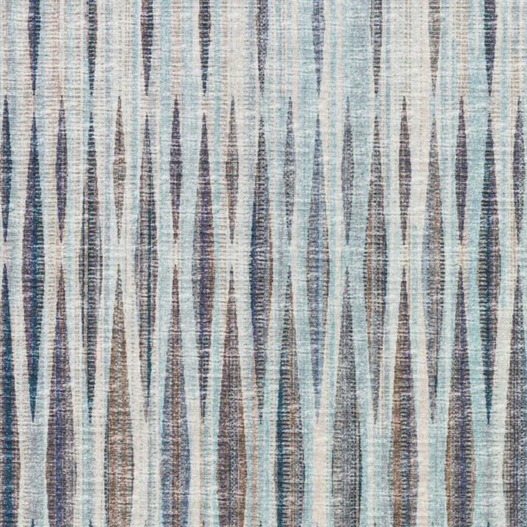 Blue Ombre Tufted Handmade Area Rug Photo 3