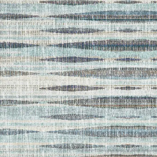 Blue Ombre Tufted Handmade Area Rug Photo 3