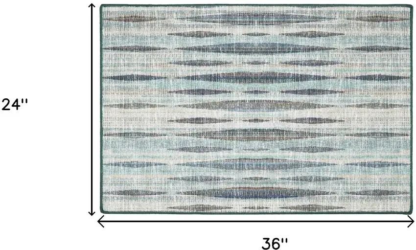 Blue Ombre Tufted Handmade Area Rug Photo 8