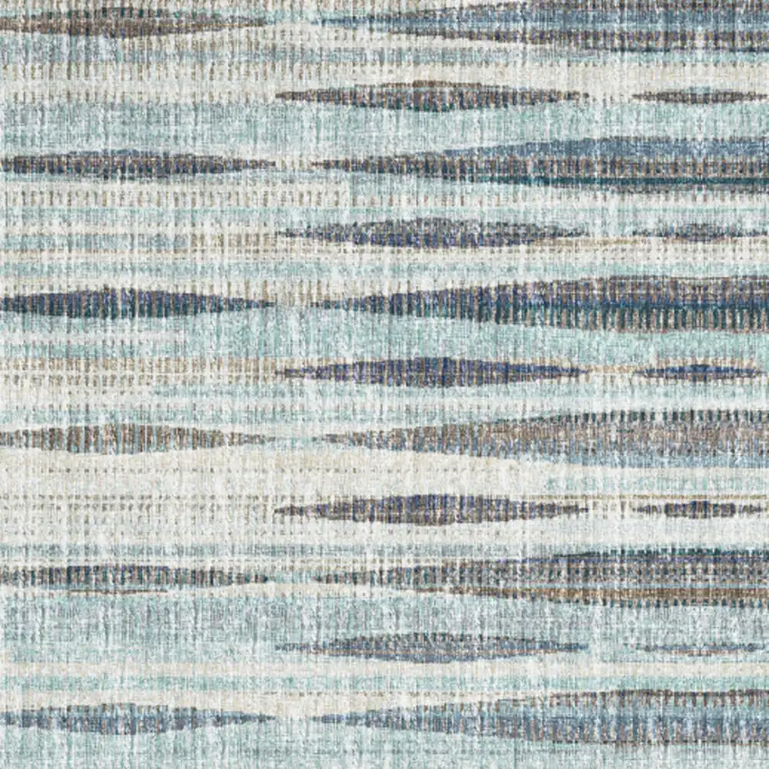 Blue Ombre Tufted Handmade Area Rug Photo 5