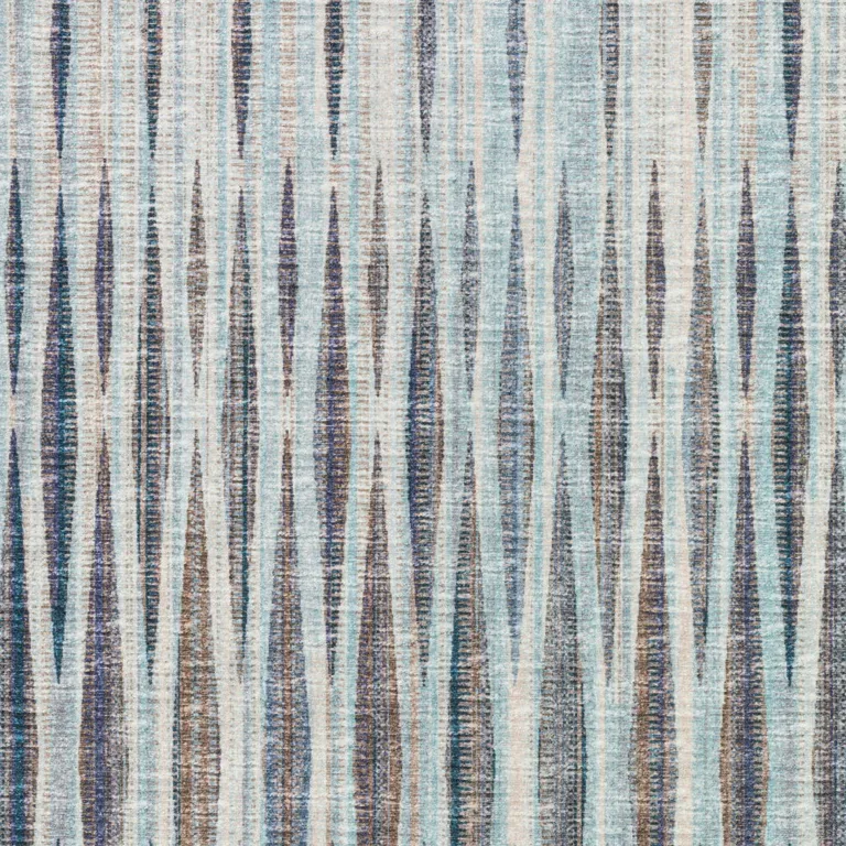 Blue Ombre Tufted Handmade Area Rug Photo 3