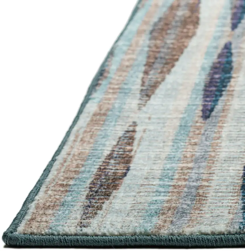 Blue Ombre Tufted Handmade Area Rug Photo 7