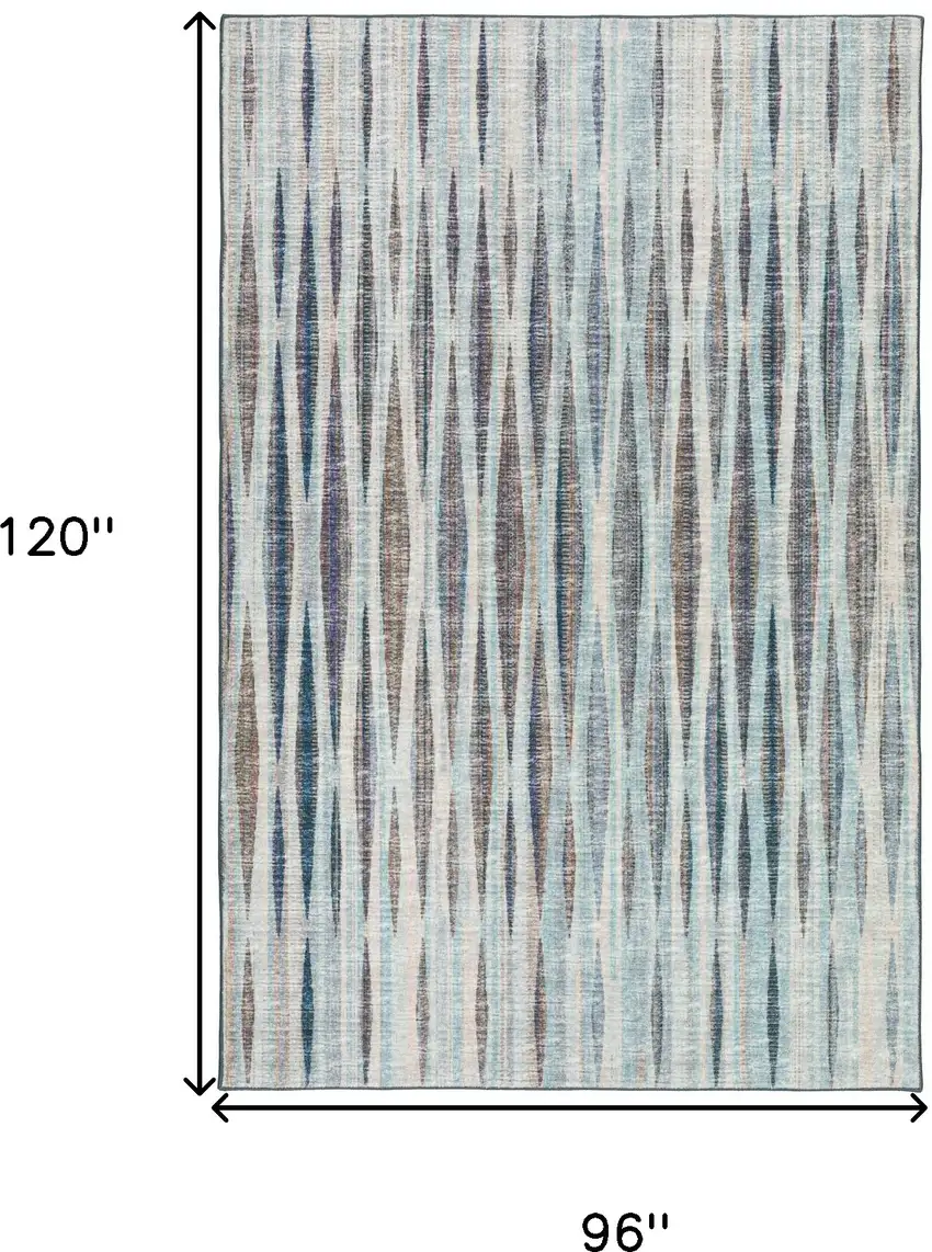 Blue Ombre Tufted Handmade Area Rug Photo 8