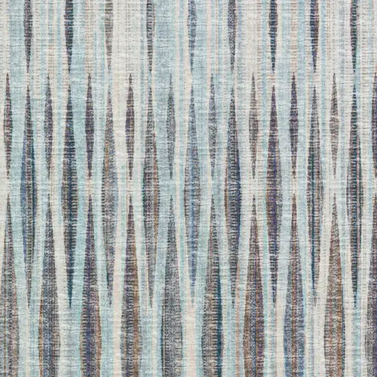 Blue Ombre Tufted Handmade Area Rug Photo 3