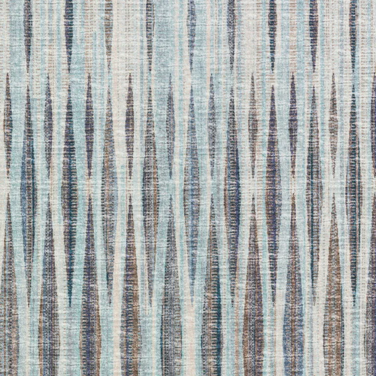 Blue Ombre Tufted Handmade Area Rug Photo 2