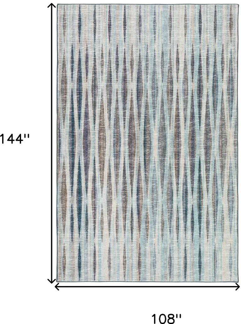 Blue Ombre Tufted Handmade Area Rug Photo 5