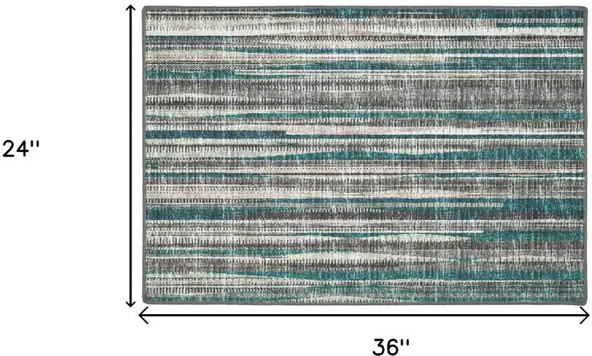 Blue Ombre Tufted Handmade Area Rug Photo 8