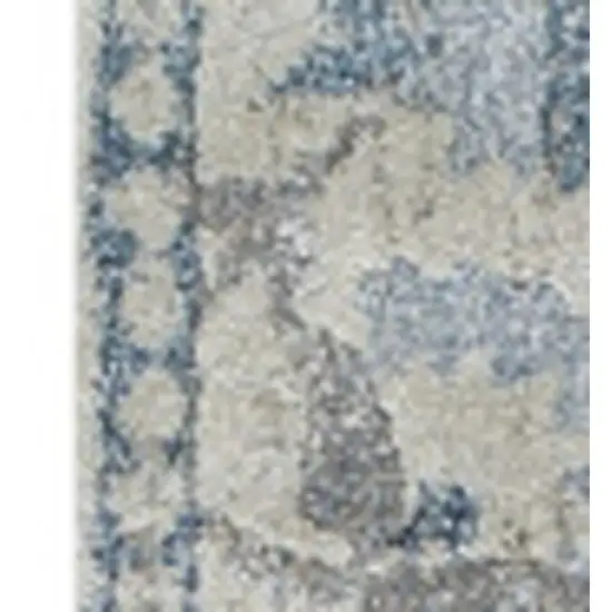 Blue Oriental Area Rug Photo 5