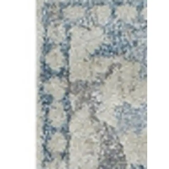 Blue Oriental Area Rug Photo 5