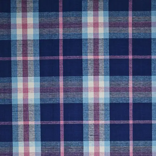 Blue Pink And White Abstract Hand Woven Stain Resistant Area Rug Photo 4