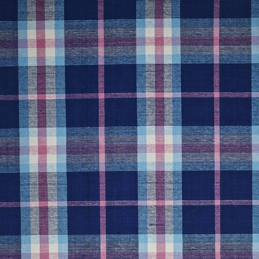 Blue Pink And White Abstract Hand Woven Stain Resistant Area Rug Photo 4