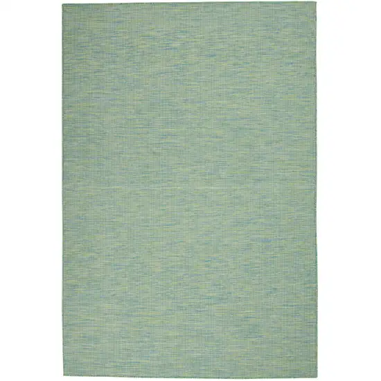 Blue Indoor Outdoor Area Rug Photo 4