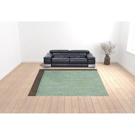 Blue Power Loom Area Rug Photo 2