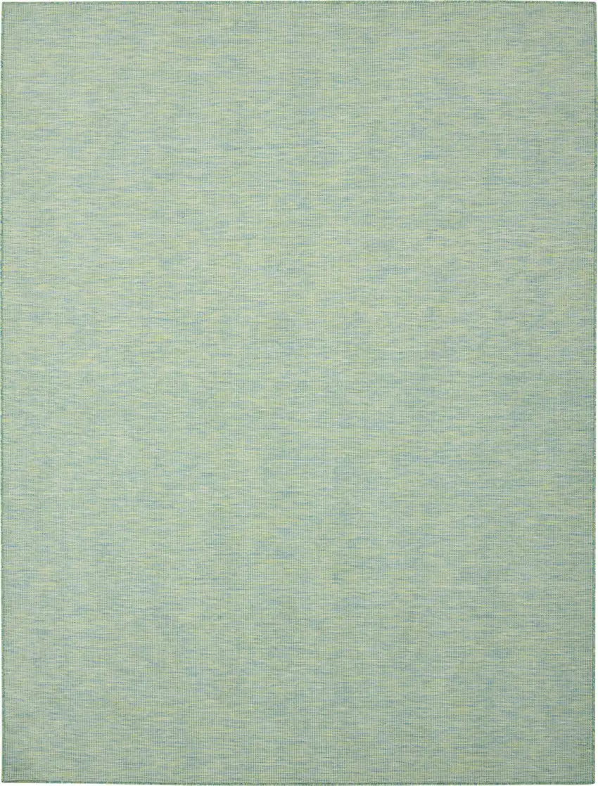Blue And Green Indoor Outdoor Area Rug Photo 2