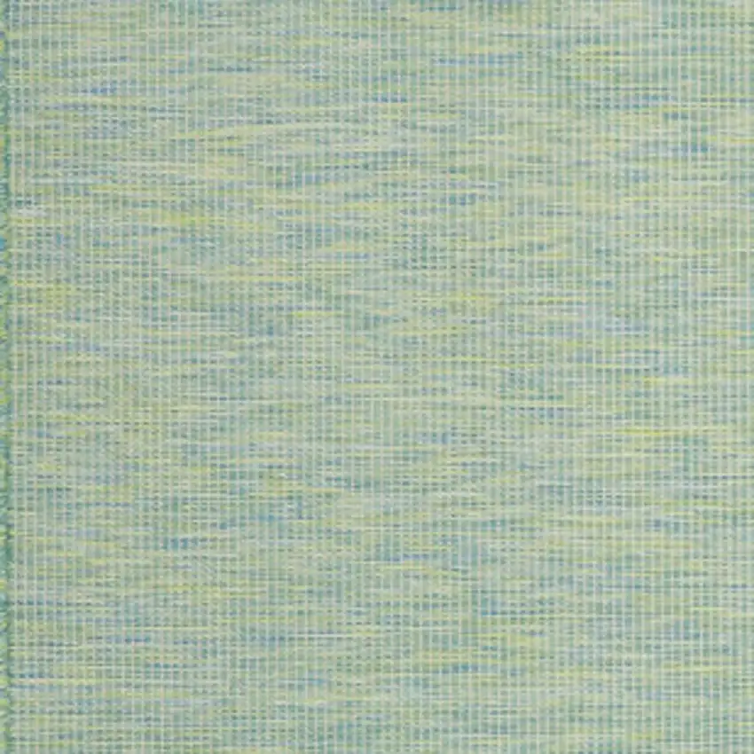 Blue and Green Indoor Outdoor Area Rug Photo 5