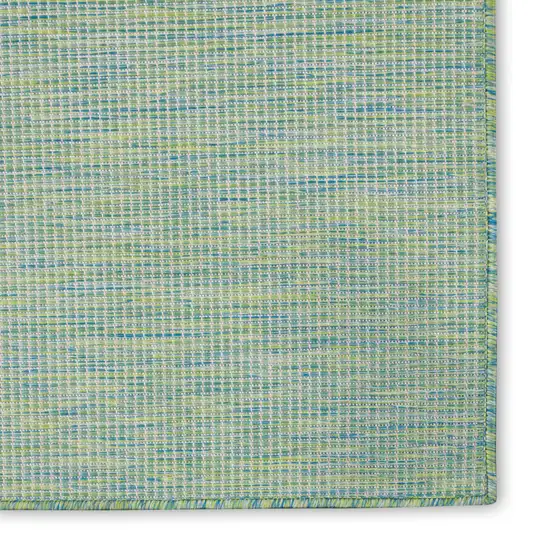 Blue And Green Indoor Outdoor Area Rug Photo 5