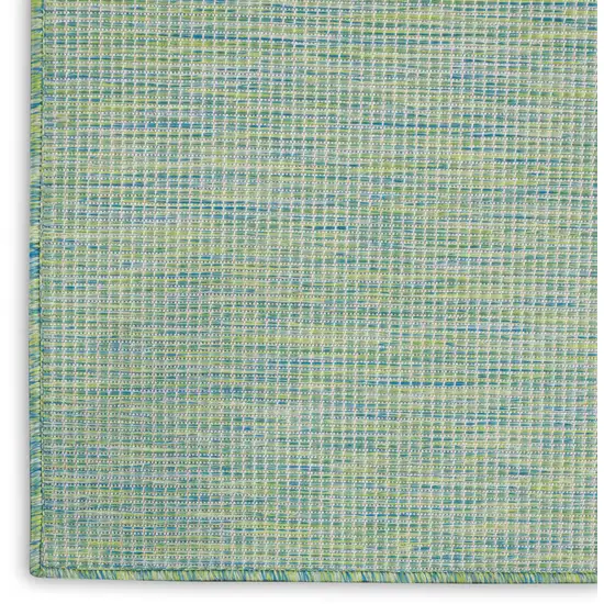 Blue And Green Indoor Outdoor Area Rug Photo 4