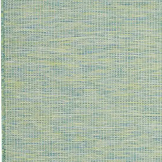 Blue and Green Indoor Outdoor Area Rug Photo 9