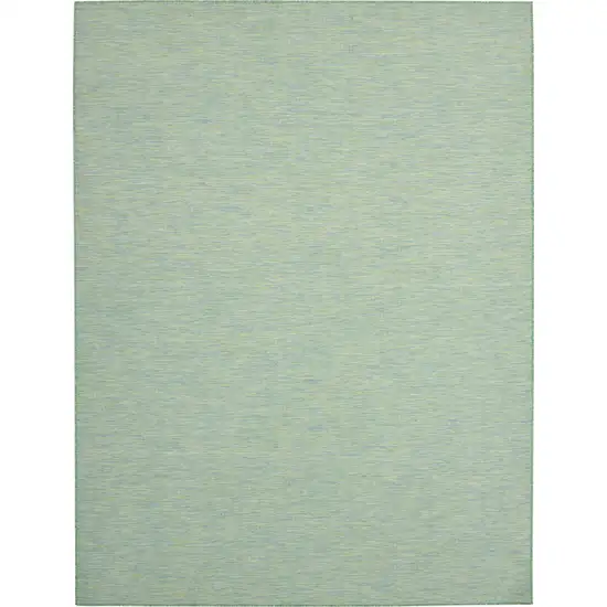 Blue and Green Indoor Outdoor Area Rug Photo 2