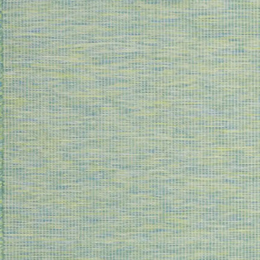 Blue and Green Indoor Outdoor Area Rug Photo 9