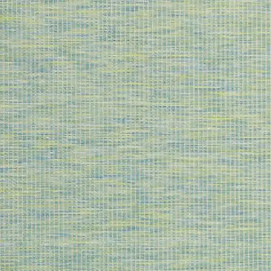 Blue and Green Indoor Outdoor Area Rug Photo 4