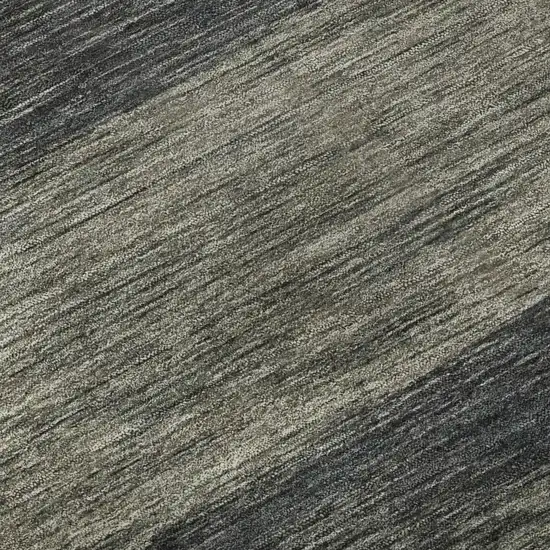 Blue Rust And Gold Striped Washable Area Rug With UV Protection Photo 9