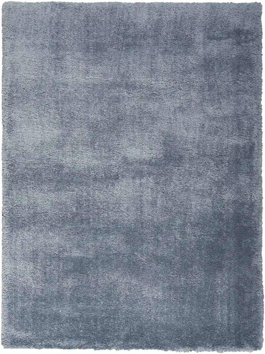 Blue Shag Area Rug Photo 2