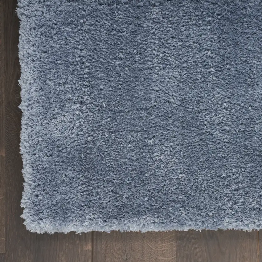 Blue Shag Area Rug Photo 8
