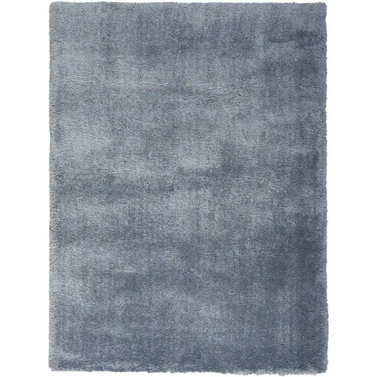 Blue Shag Area Rug Photo 1