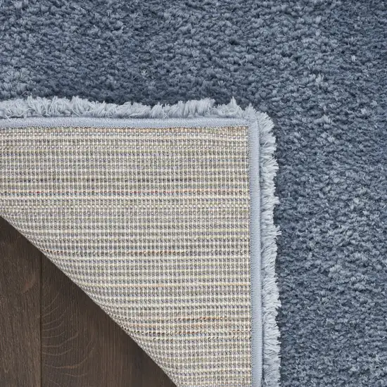 Blue Shag Area Rug Photo 8