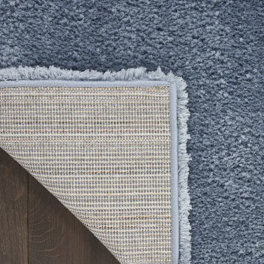 Blue Shag Area Rug Photo 8