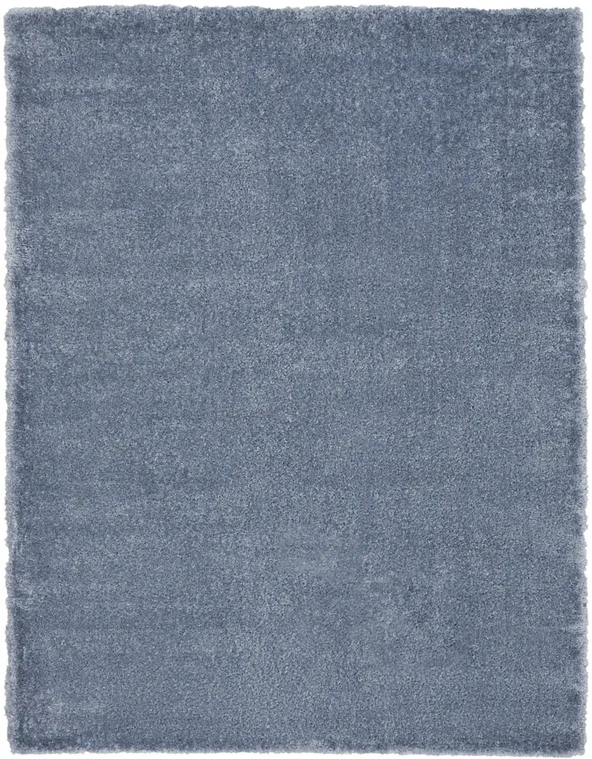 Blue Shag Area Rug Photo 5