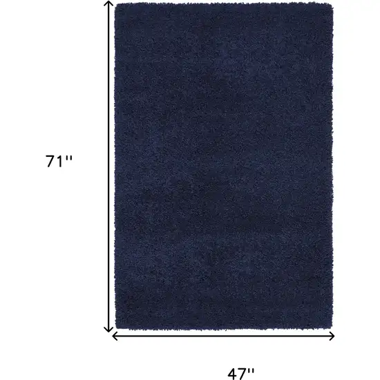 Blue Shag Area Rug Photo 3