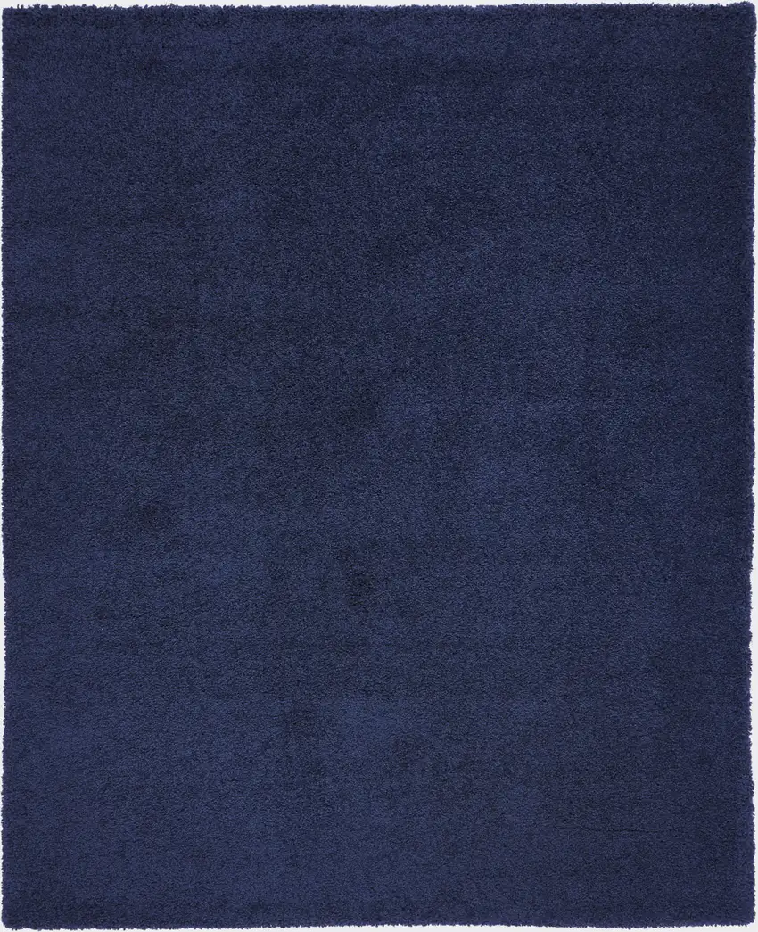 Blue Shag Area Rug Photo 1